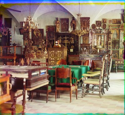 Museo Belaya Palata [Palazzo Bianco] a Rostov, 1905-1915 da Sergey Prokudin Gorsky